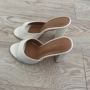 Elegant White Women's Heels